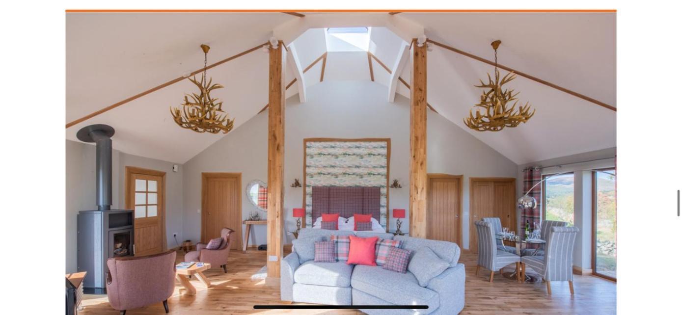 Dalnoid Cottages & Treehouses Nr Glenshee المظهر الخارجي الصورة