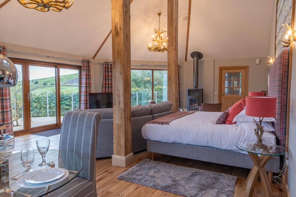 Dalnoid Cottages & Treehouses Nr Glenshee المظهر الخارجي الصورة