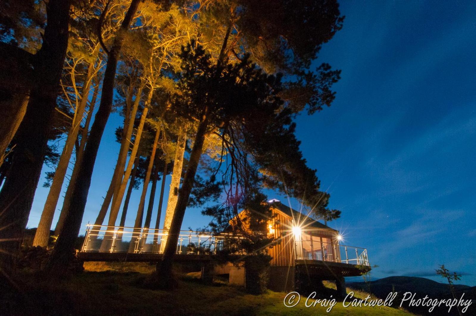 Dalnoid Cottages & Treehouses Nr Glenshee المظهر الخارجي الصورة