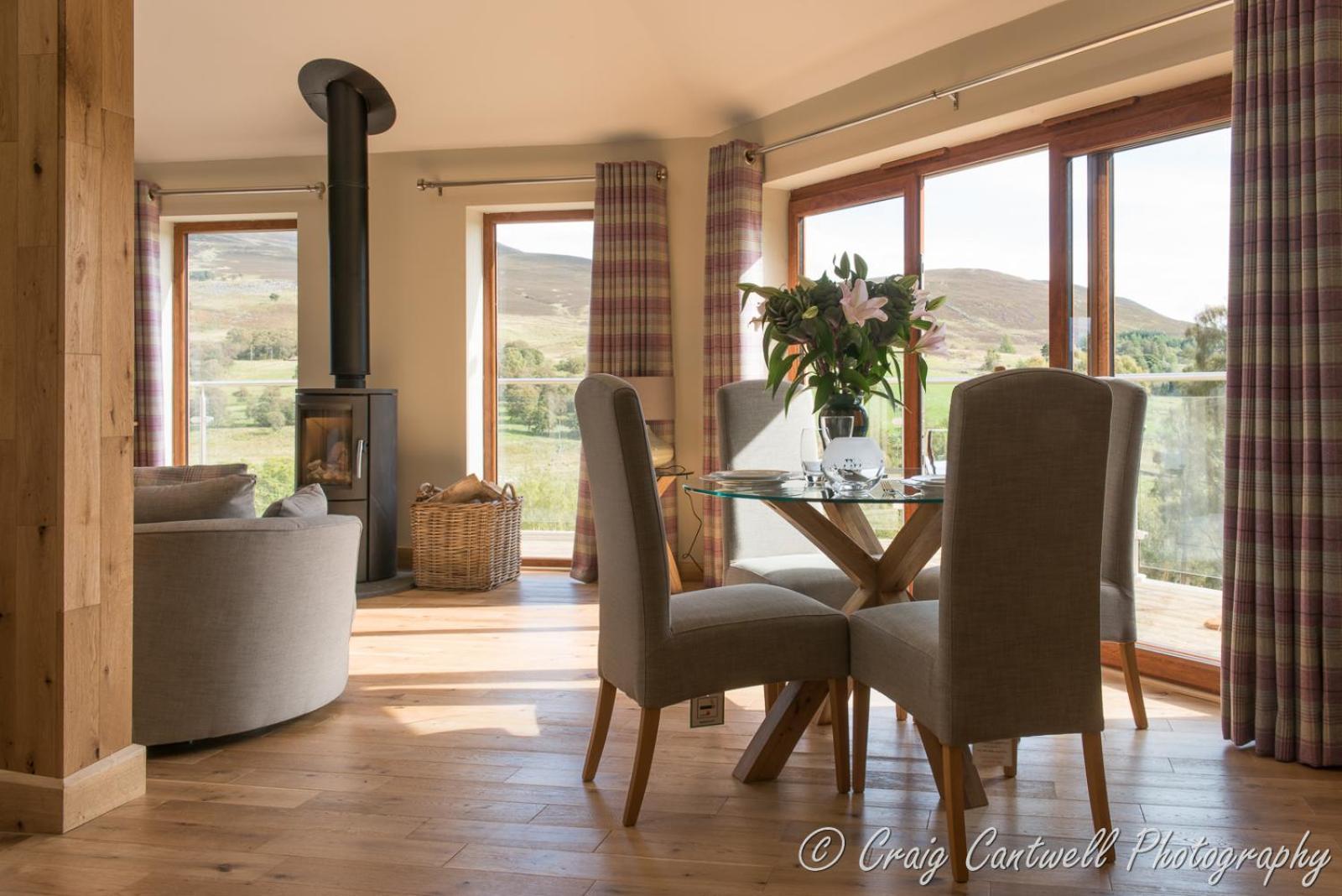 Dalnoid Cottages & Treehouses Nr Glenshee المظهر الخارجي الصورة