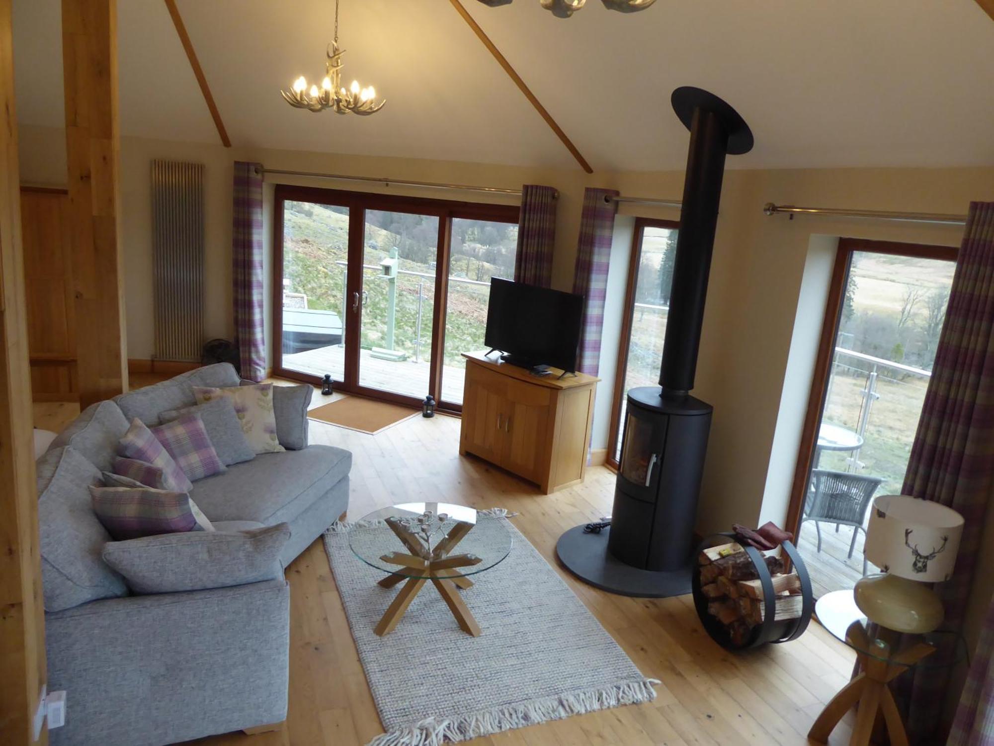 Dalnoid Cottages & Treehouses Nr Glenshee المظهر الخارجي الصورة