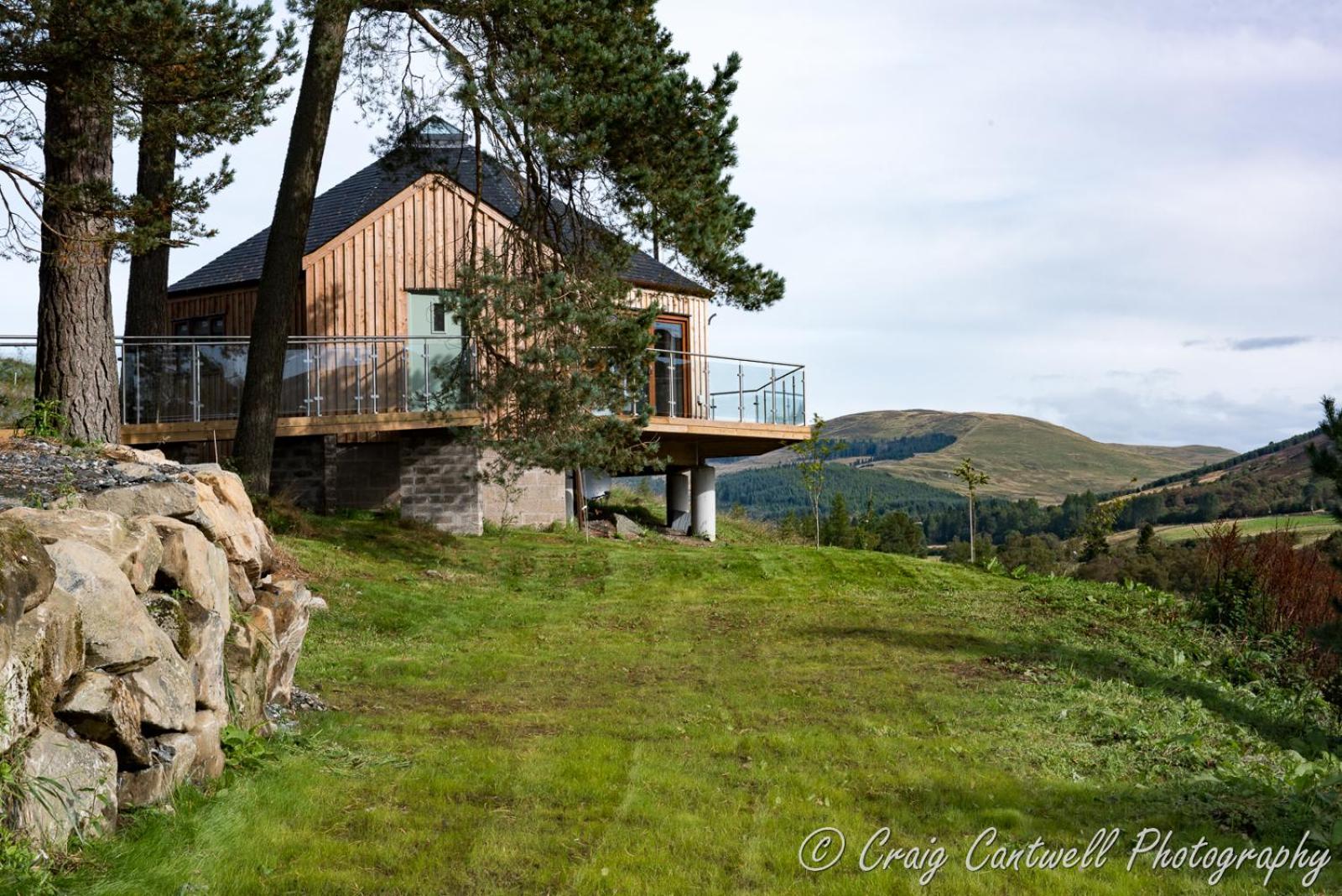 Dalnoid Cottages & Treehouses Nr Glenshee المظهر الخارجي الصورة
